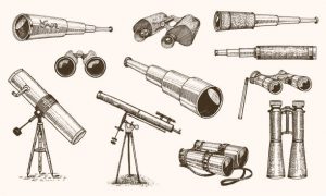 old school telescopes